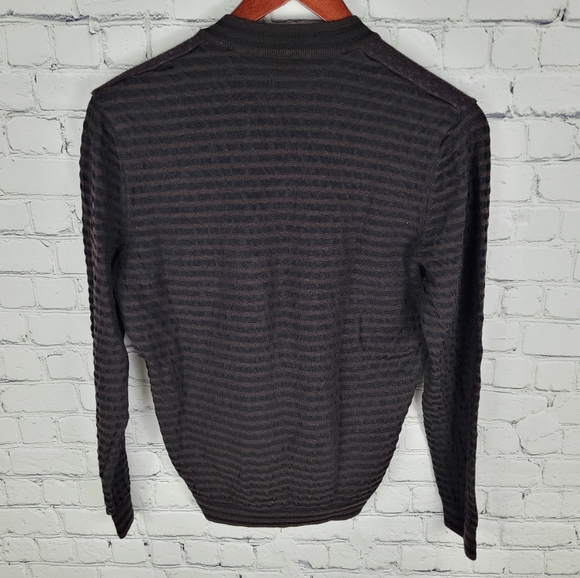 BOSS by HUGO BOSS | wool blend v-neck  sweater - Picture 4 of 8